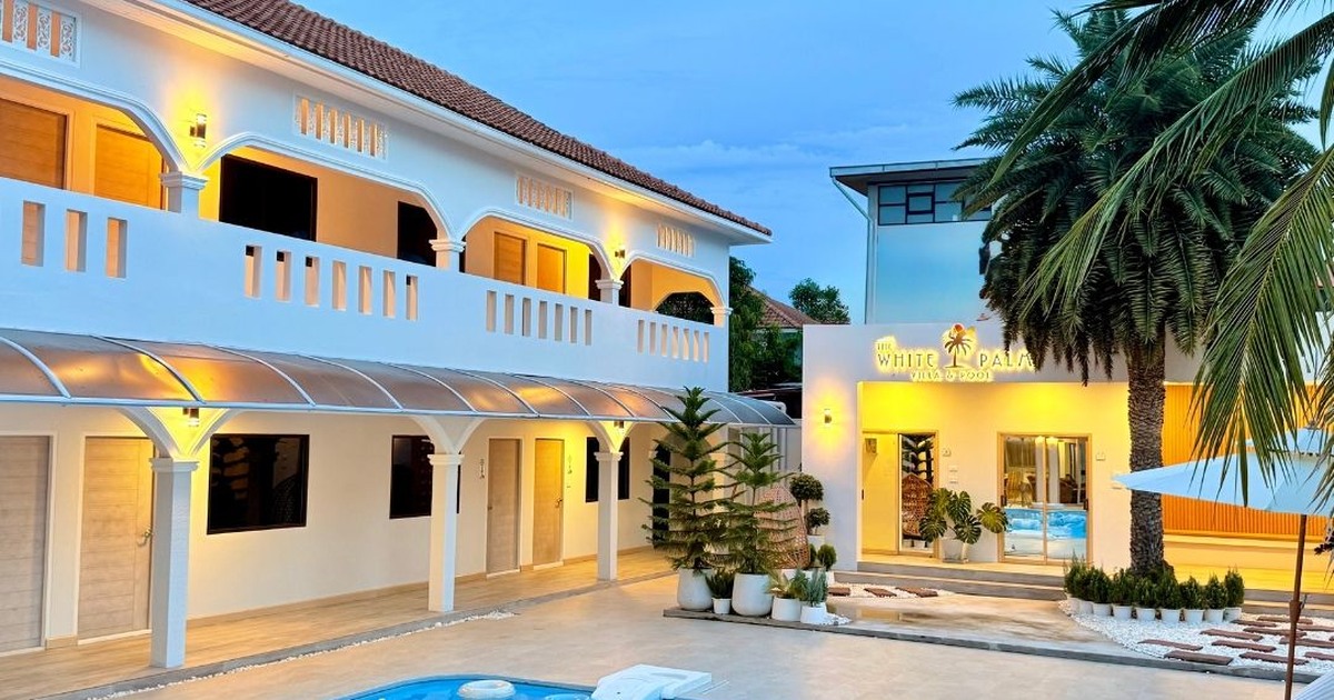 พูลวิลล่าขอนแก่นในเมือง สำหรับกลุ่มที่อยากพักสะดวก The White Palm Villa & Pool ขอนแก่น